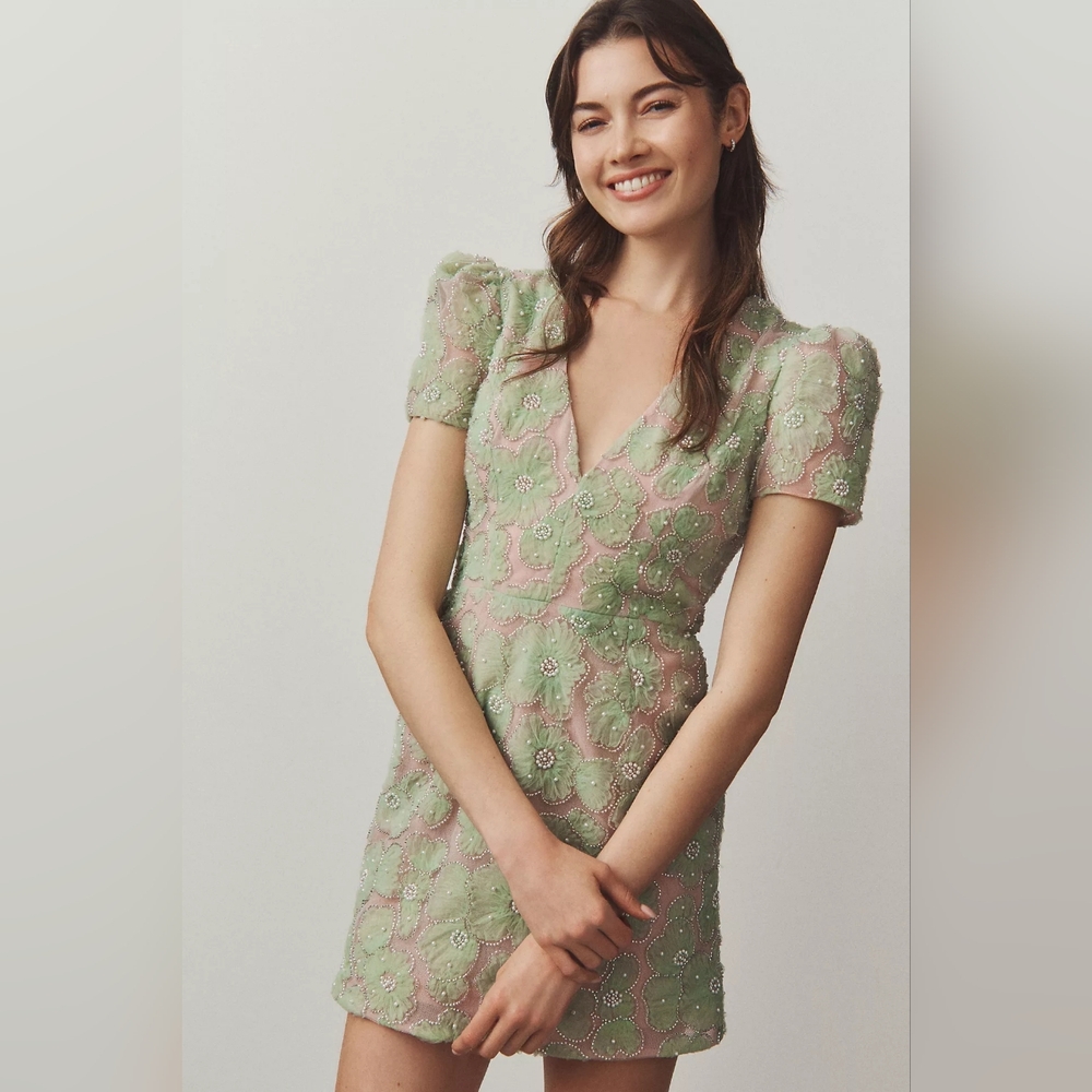 Helsi Ada Short-Sleeve V-Neck Mini Dress